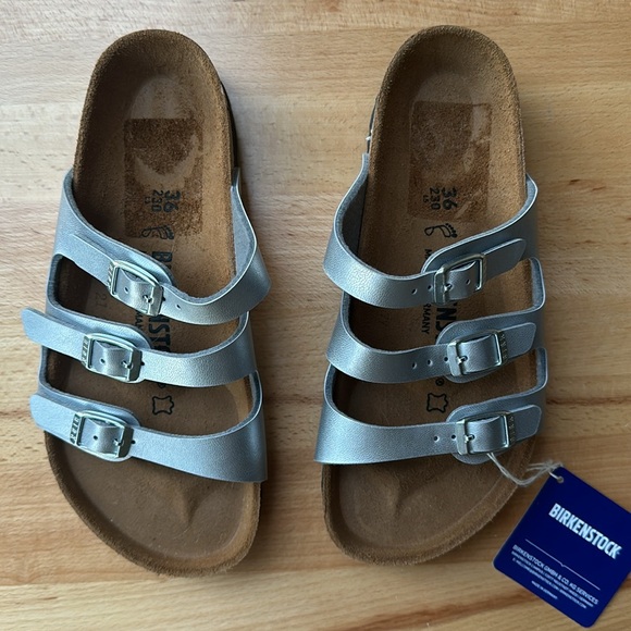 Nwt BIRKENSTOCK Florida Birko-Flor Sandal - Picture 5 of 12